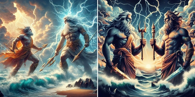 Zeus vs Poseidon: Who would win?