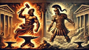 What Did Hephaistos and Ares Have in Common?