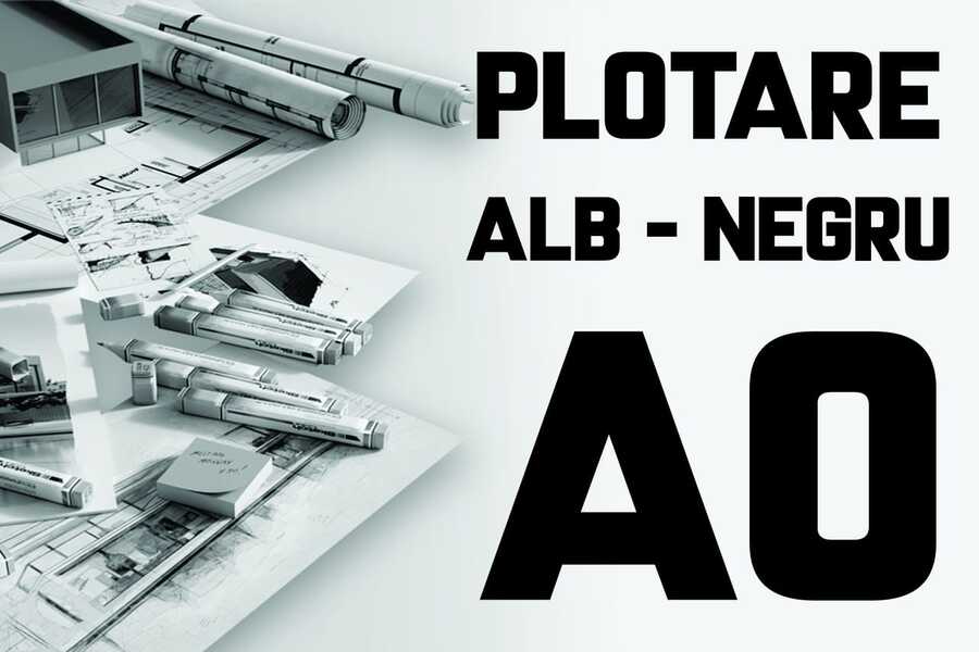 Plotare planșe A0, A1 și A2 – ghid complet
